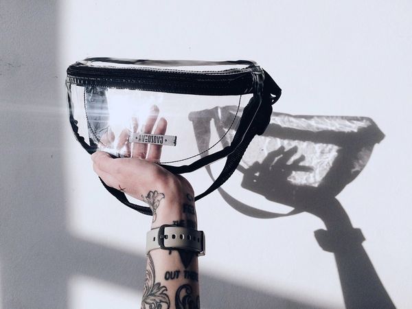 Сумка Поясная Gvozdeva Прозрачная - фото 3