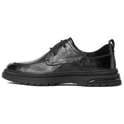 BELLE Cow Leather Casual Leather Shoes Men"s
