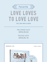 Альбом Favorite - Luv Loves To Love Luv 2nd Mini Album