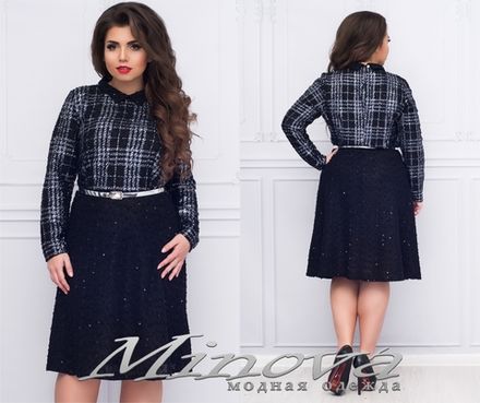 Платье 254 (черный) Minova