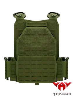 Бронежилет с быстросбросами и подсумками Yakeda VT-6094A. Олива