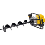 Мотобур CHAMPION AG 243 + шнек 150 мм   C8052