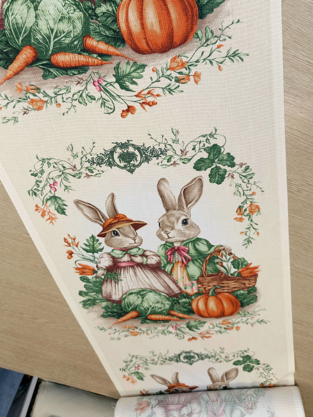 7к. Вафельное полотно для шитья, 100% хлопок, Отрез 7 купонов (50х441 см)