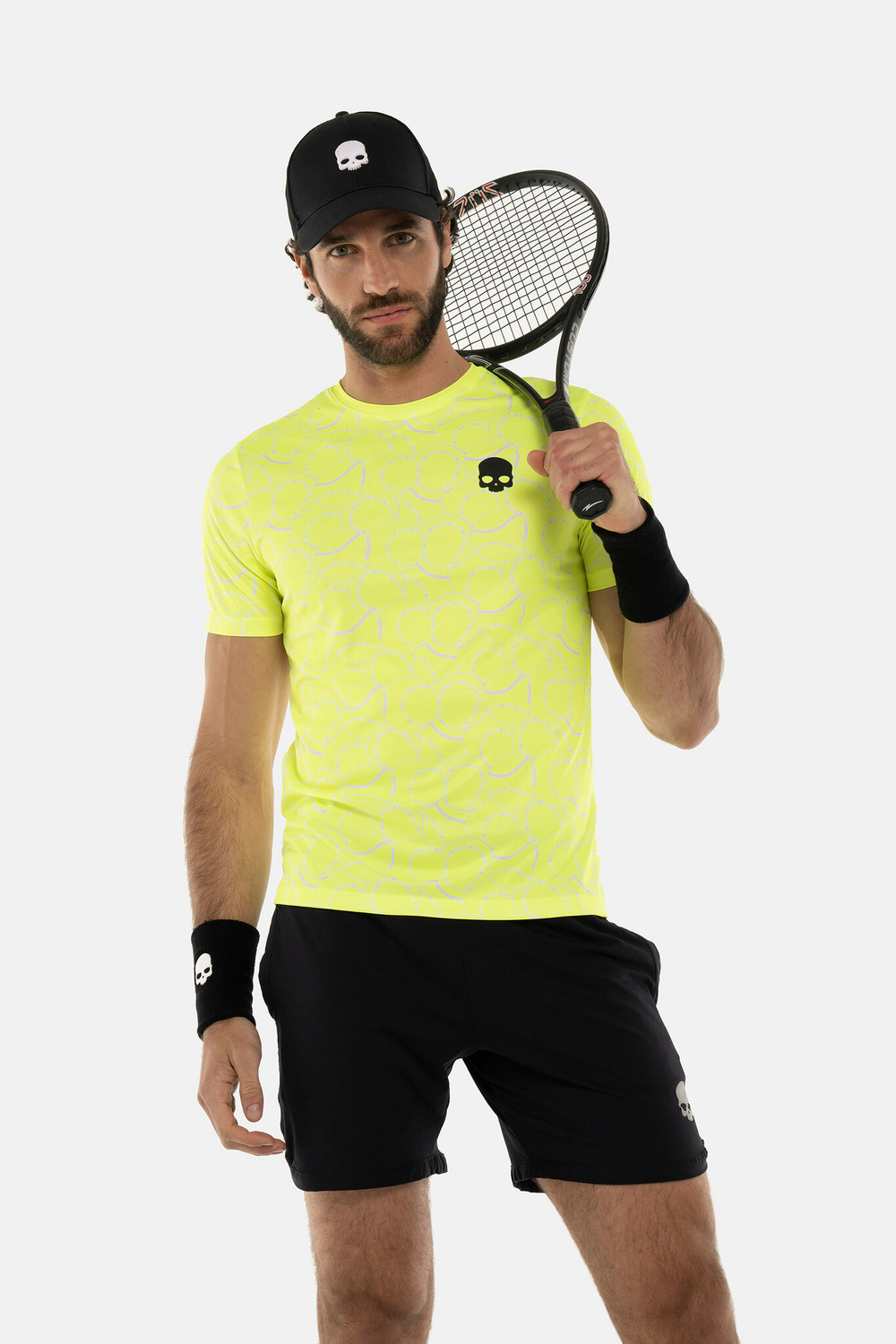 Мужская футболка HYDROGEN ALLOVER TENNIS TECH T-SHIRT (TT0011)