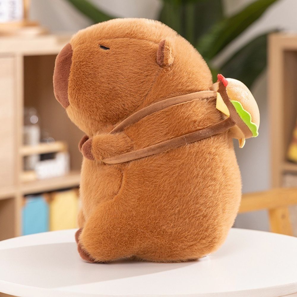 Мягкая игрушка &quot;Capybara and Hamburger&quot;