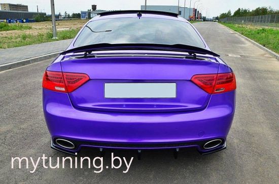 Сплиттеры бампера заднего боковые V.1 для AUDI RS5 B8 (10-15)