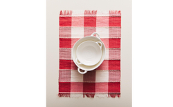 Zara Home сервировочная салфетка из смесовой ткани, клетка, 50 35 см