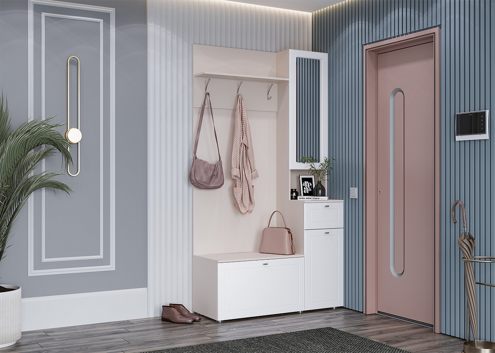 Прихожая Компакт "ЛОРЭН" (Правая/Левая)