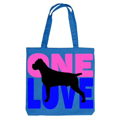 Тканевая сумка "Кане Корсо - единственная любовь"