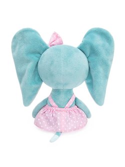 Мягкая игрушка Слониха Симба в розовом сарафане (15 cm), в коробке