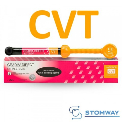 Gradia Direct CVT (4гр.) Градиа Директ (пришеечный полупрозрачный) шпр., пломбировочный материал