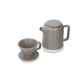 Kitchen Craft Кофеварка La Cafetiere 800 мл с керамикой Siltek Seville серая