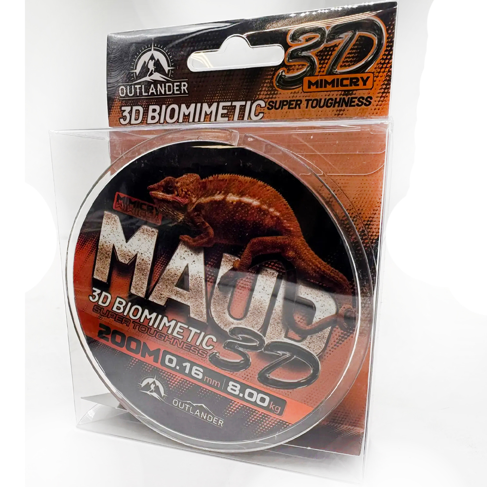 Леска MAUD 3D - 0,50 - 200м