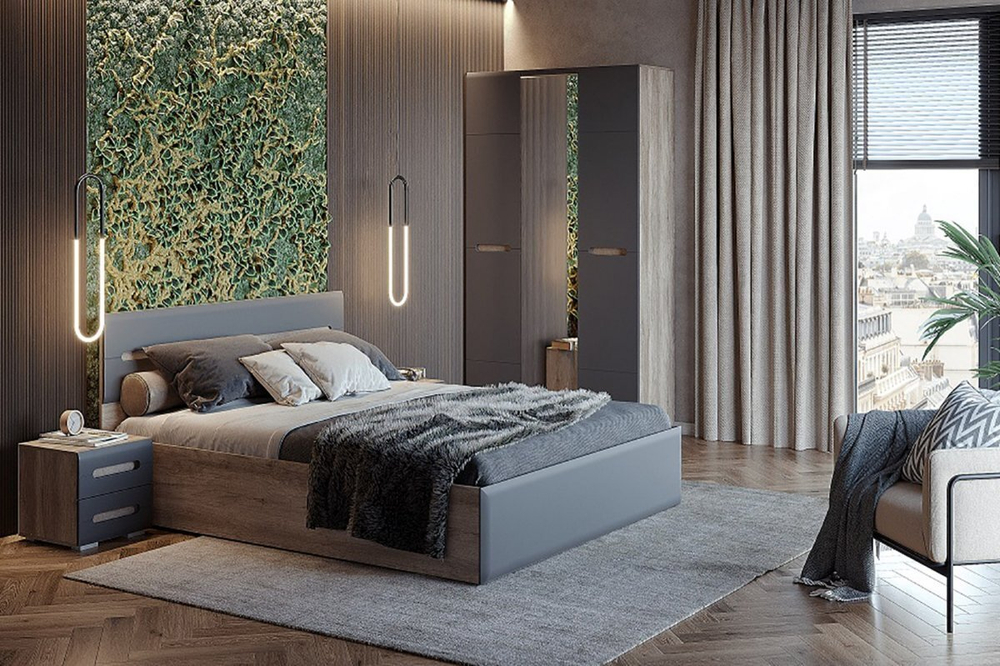 Зеркало Наоми графит