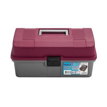 Ящик для инструментов Helios двухполочный красный