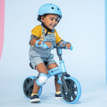 Беговел YVolution Velo Junior, голубой