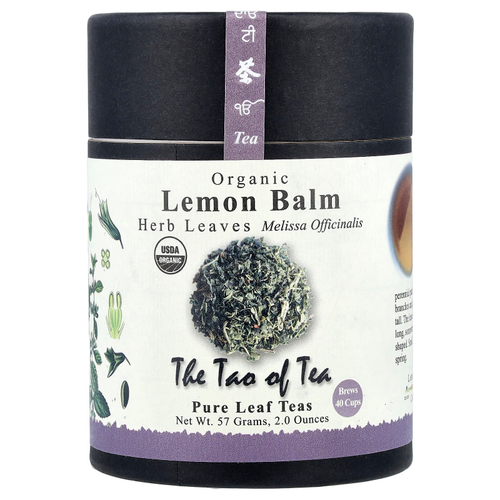 The Tao of Tea, листья органических трав, мелисса, 57 г (2 унции)