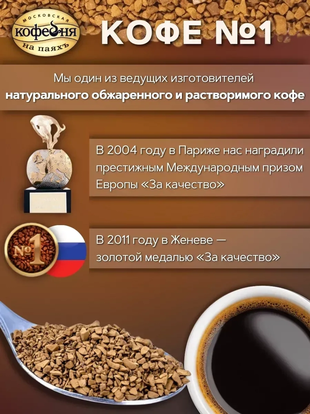 Кофе растворимый МКП Суаре 230 г