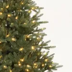 Елка с гирляндой "Никольская" (Литая хвоя) от 2,1 м до 2,4 м