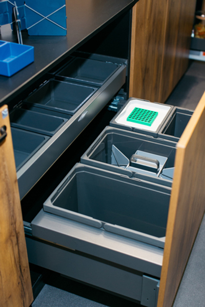 Vauth-Sagel Система сортировки ENVI SPACE PLANERO 64 л, выдвижной фасад 900 мм, антрацит