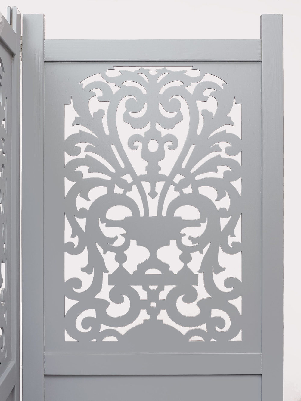 Ширма - перегородка для зонирования пространства деревянная резная "Прованс", 3 створки 1800 *480 мм