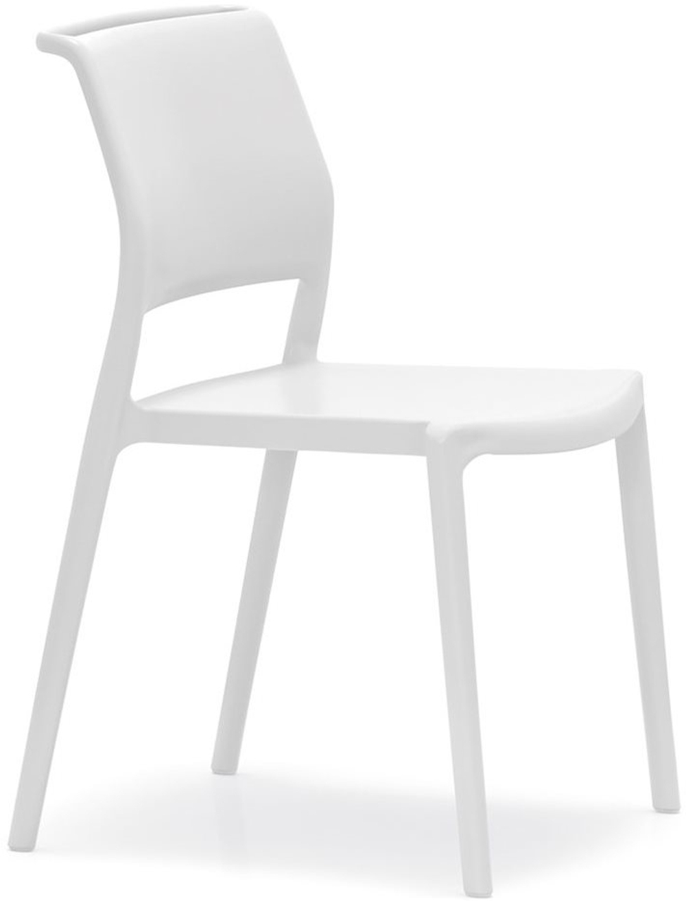 Стул пластиковый Pedrali Ara, белый