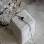 Браслет Звезда с вишневым янтарем