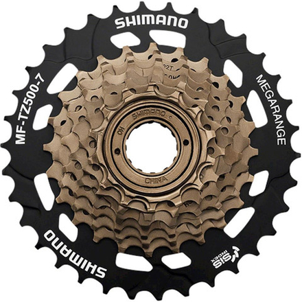 Трещотка Shimano, TZ500, 7ск, 14-34, б/уп. AMFTZ5007434