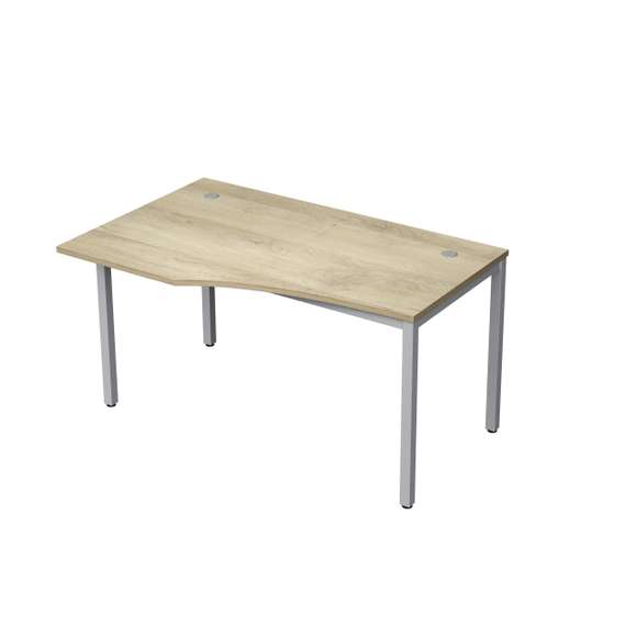 6М.022 Стол криволинейн.лев. (1400*900*750)