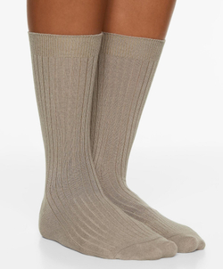 Oysho Классические носки из модала и кашемира, рыжевато-коричневый