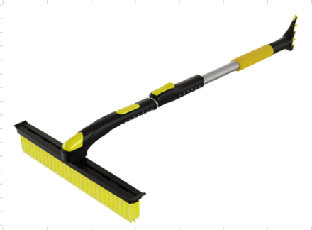 Щетка с силиконовой ворсом Kessler, телескопическая ручка 1/168