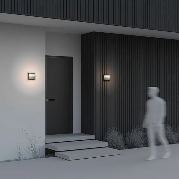 Настенный светильник (бра) Даунинг Стрит / Downing Street 3000К 10Вт IP 65 Outdoor o020wl-l10b4k