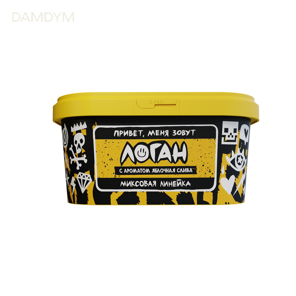 Табак для кальяна Хулиган ПОП 200 грамм.