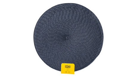 Салфетка подстановочная 38см Wo Home Garden синяя