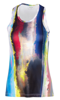 Топ теннисный Fila Top Maelle - multicolor