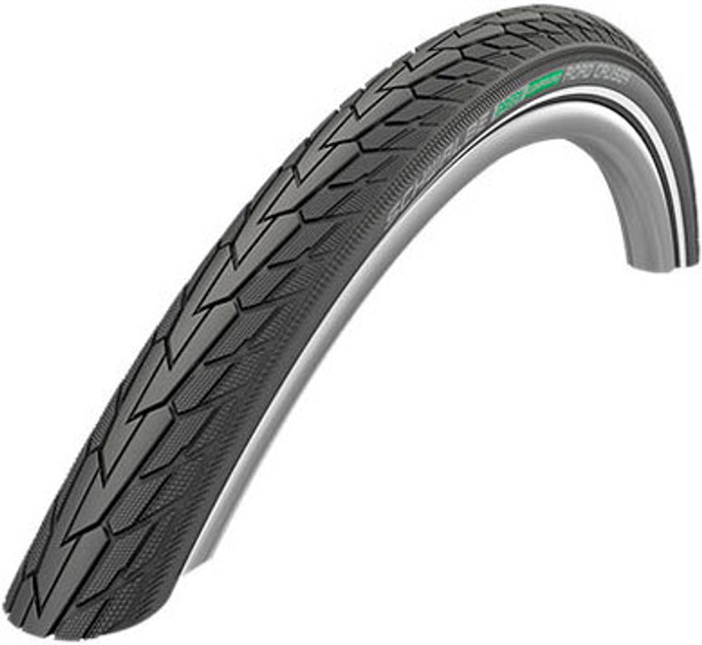 Покрышка 28X1.75 (47-622) Schwalbe ROAD CRUISER KGUARD ACTIVE B/B+RT HS484 GREEN, 50EPI