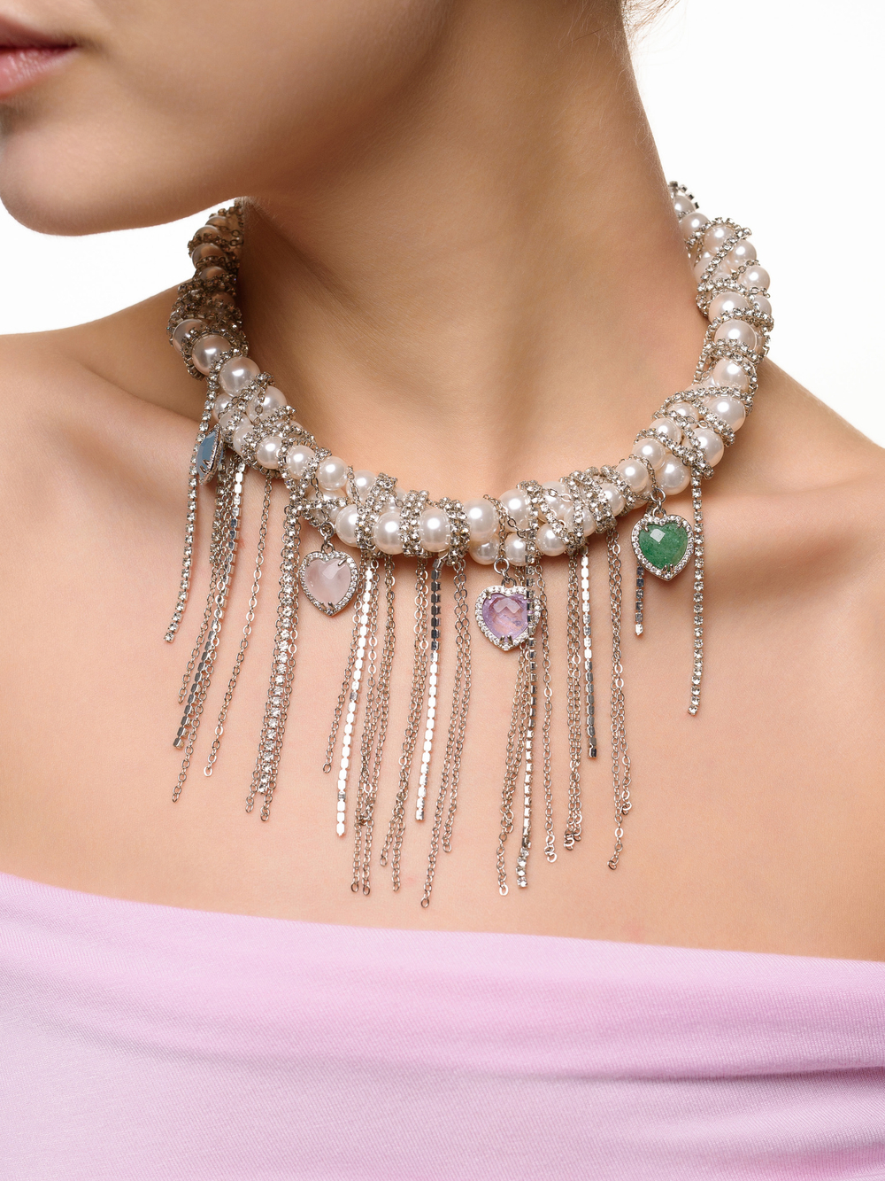 Kолье "Royal Heart" Shine