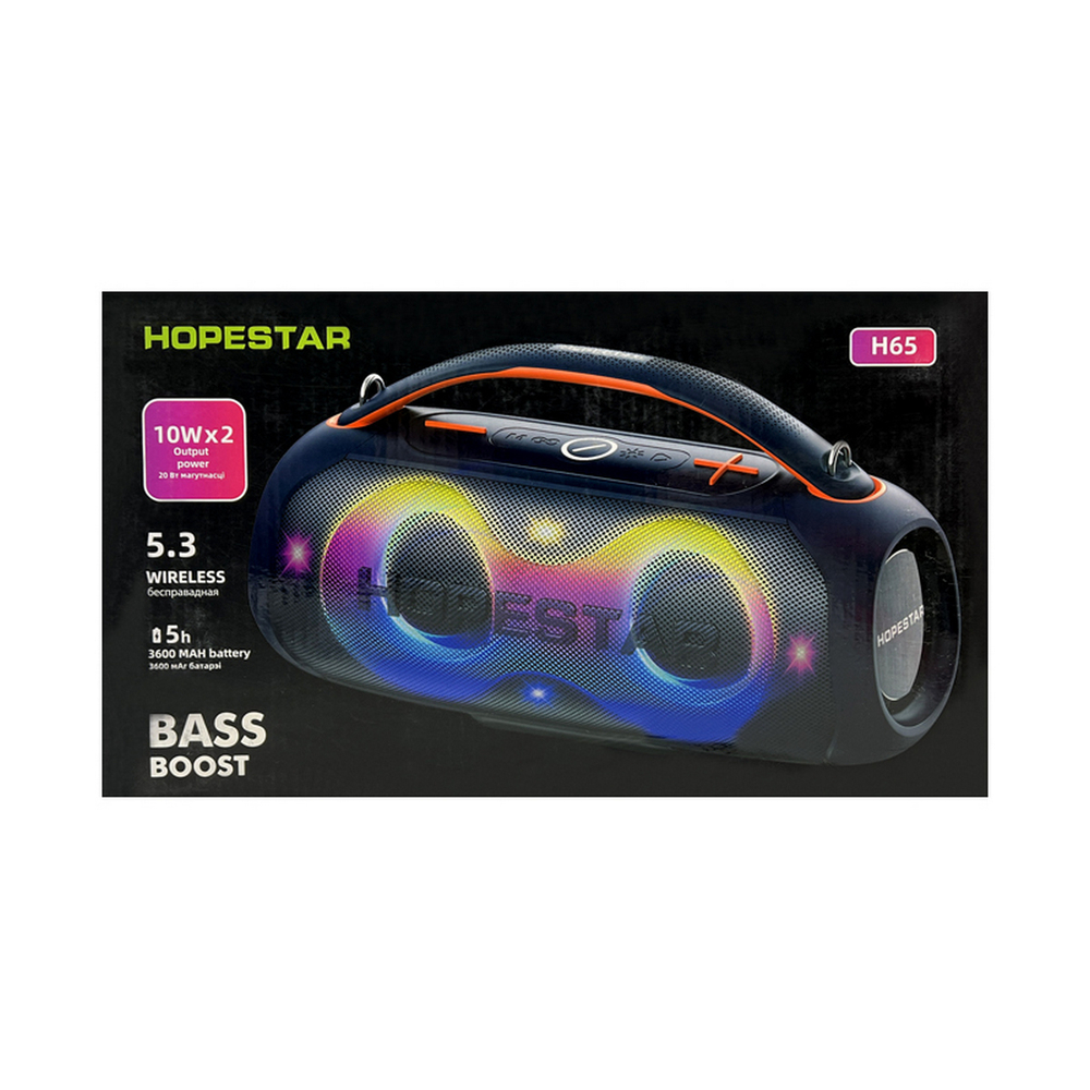 Беспроводная колонка Hopestar H65 Bass Boost