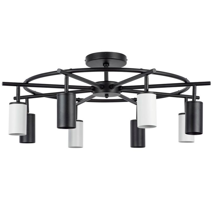 Комплект с потолочной люстрой Lightstar Rullo (571718+214437-4+214436-4) LR718374364