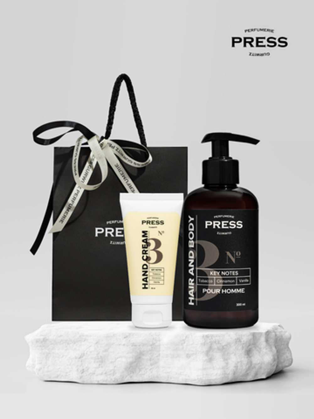 Подарочный набор парфюмированный для мужчин PRESS GURWITZ PERFUMERIE №3