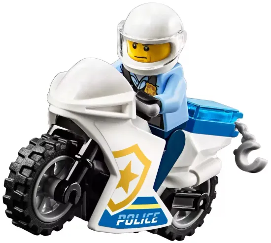 LEGO Конструктор LEGO City Police 60244 Полицейский вертолётный транспорт, 317 дет.