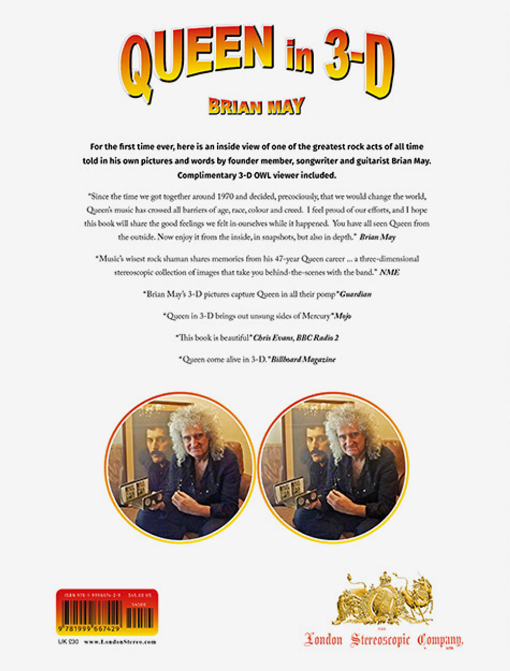 Queen in 3-D / Brian May (Second Edition)