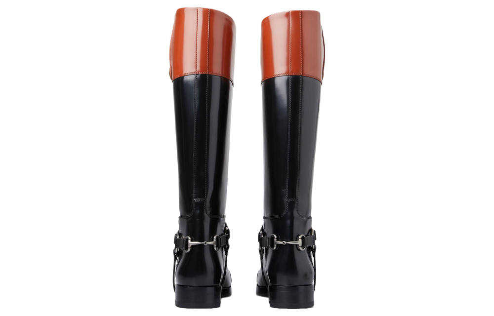 GUCCI Women"s Knee High Boot "Harness Black" Women"s