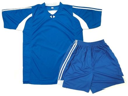 Форма футбольная взрослая цвет синий размер XХL #12730