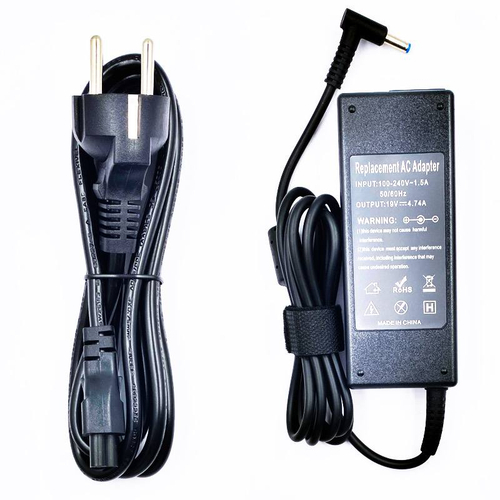 Блок питания для ноутбука HP/Dell 19.5V, 4.62A, 90W (4.5*3 с иглой)