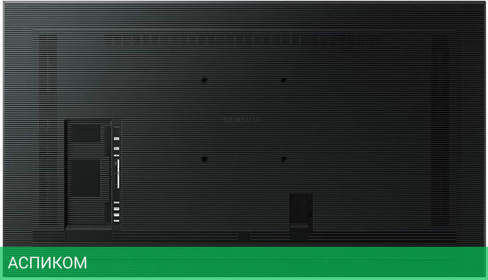 Информационная панель Samsung QB75B черный (LH75QBBEBGCXCI)