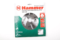 Диск пильный твердосплавный HAMMER Ф250х30мм 24зуб.