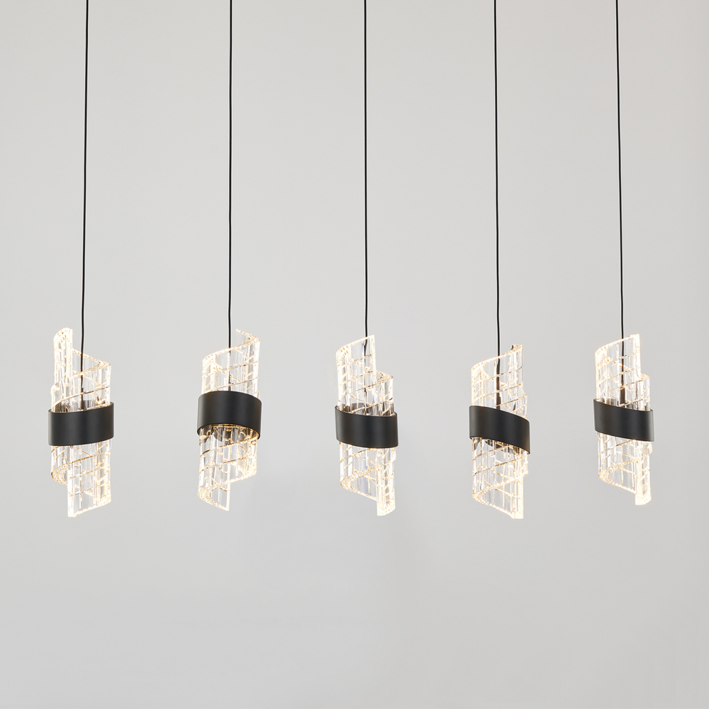 Подвесной светильник MD23001022-5B matt black