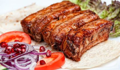 Приправа для варено-копченых свиных ребрышек на 3 кг