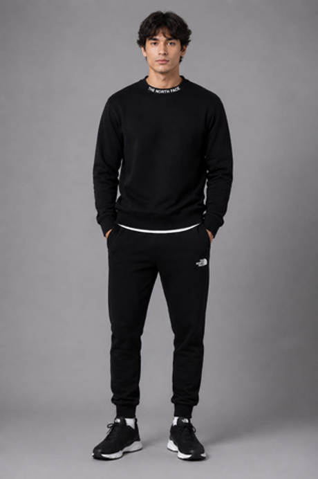 Толстовка THE NORTH FACE M ZUMU CREW TNF BLACK
